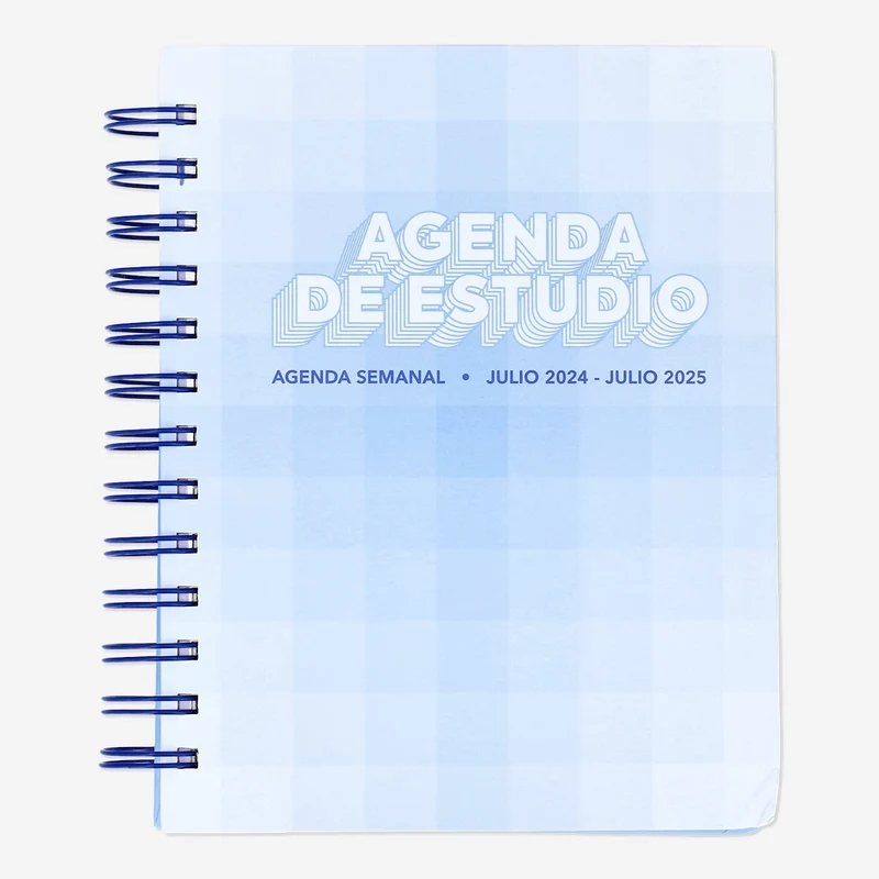 Study planner. Spanish