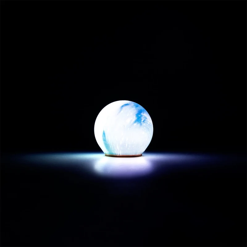 Cosy lamp. Space theme