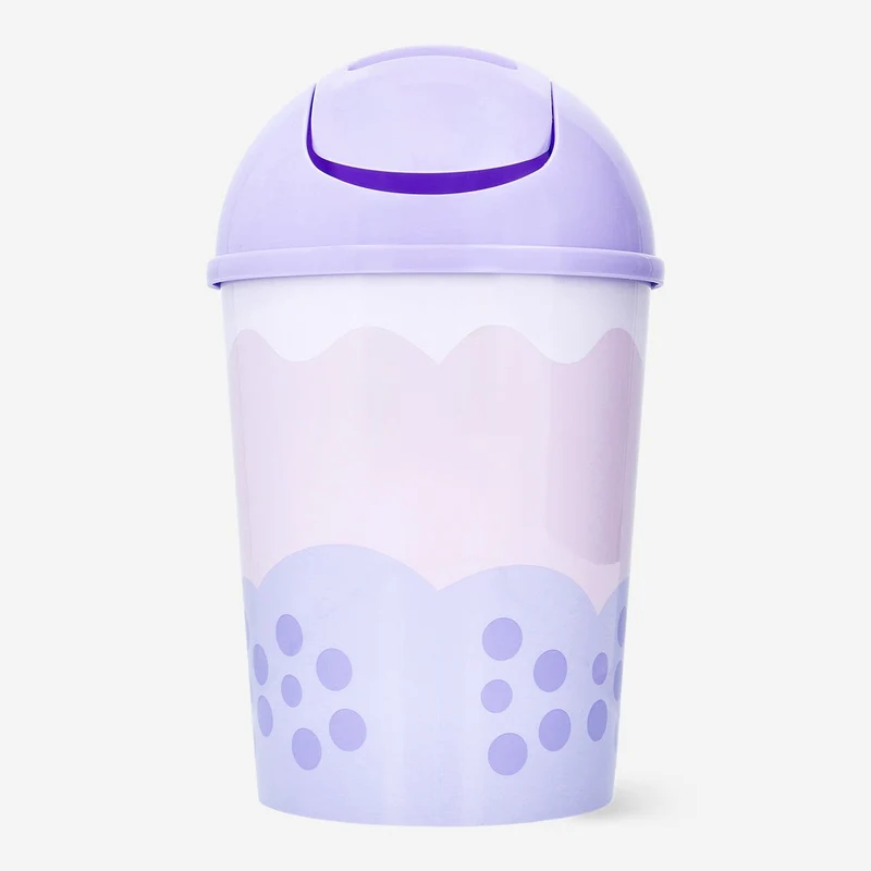 Boba tea push bin. 32 cm.