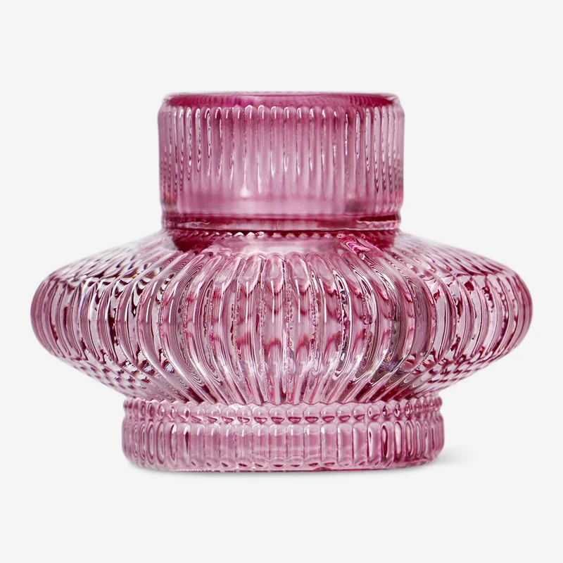 2 in 1 pink candle holder
