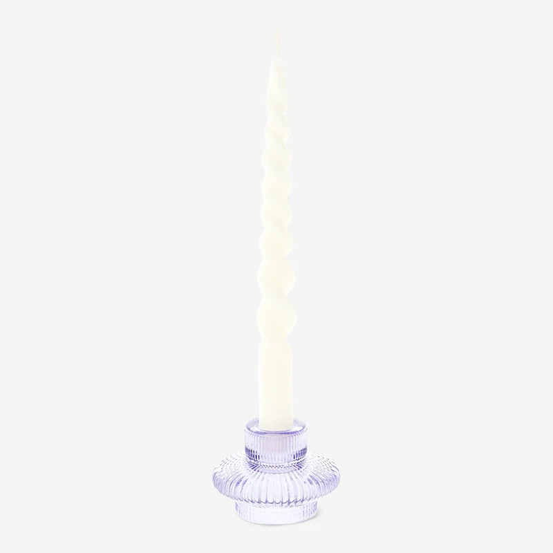 2 in 1 purple candle holder