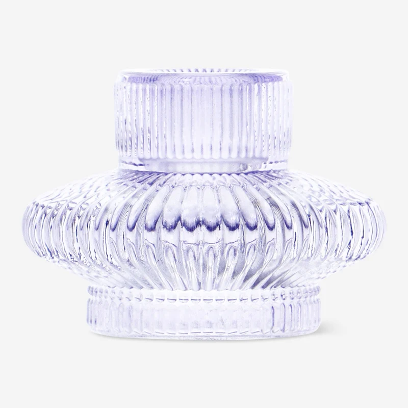 2 in 1 purple candle holder