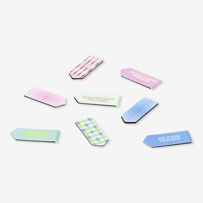 Magnetic bookmarks. 8 pcs