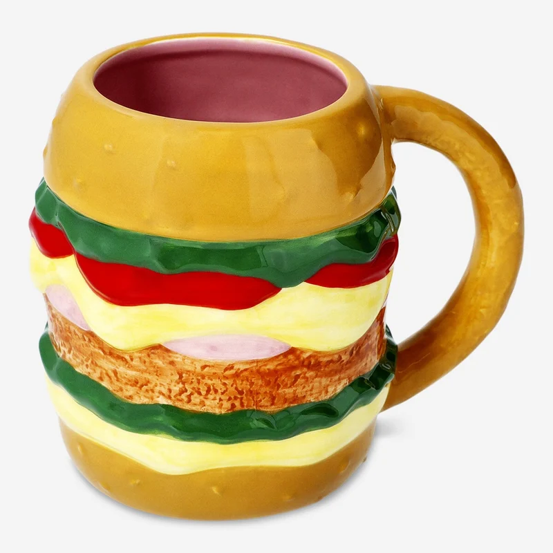 Burger mug. 500 ml