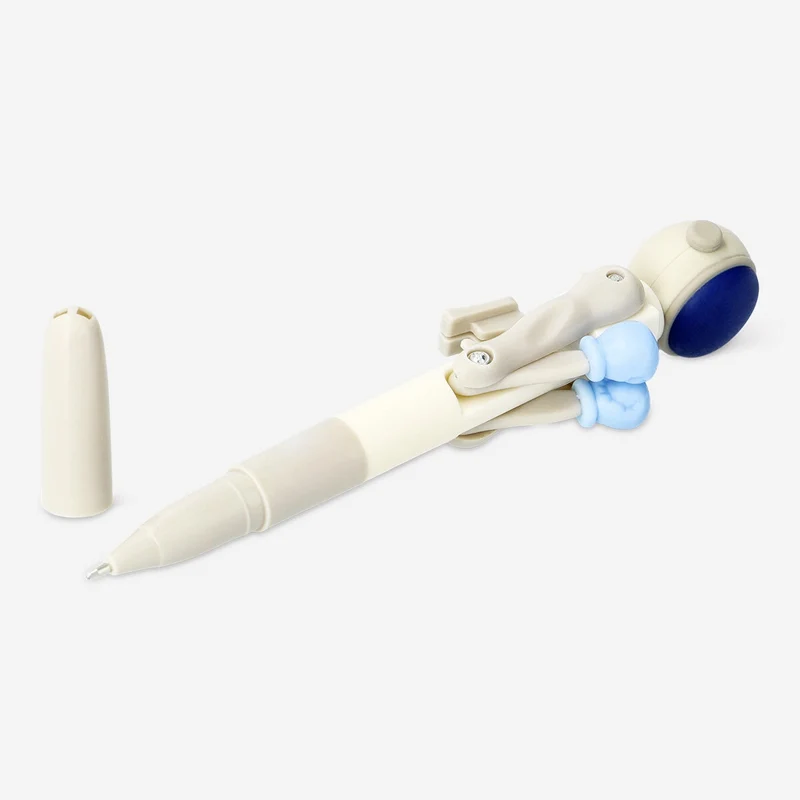 Punching pen. Astronaut