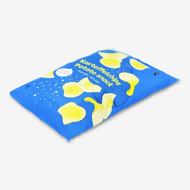 Potato chips. Seasalt
