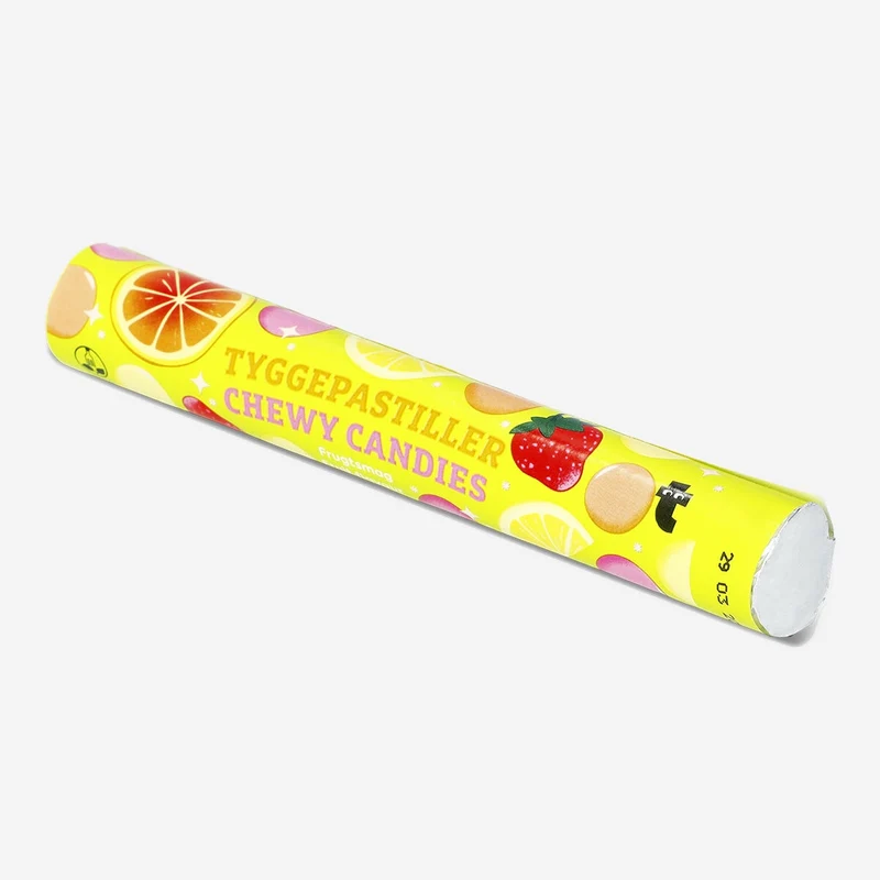 Candy chewy roll. Fruit flavour