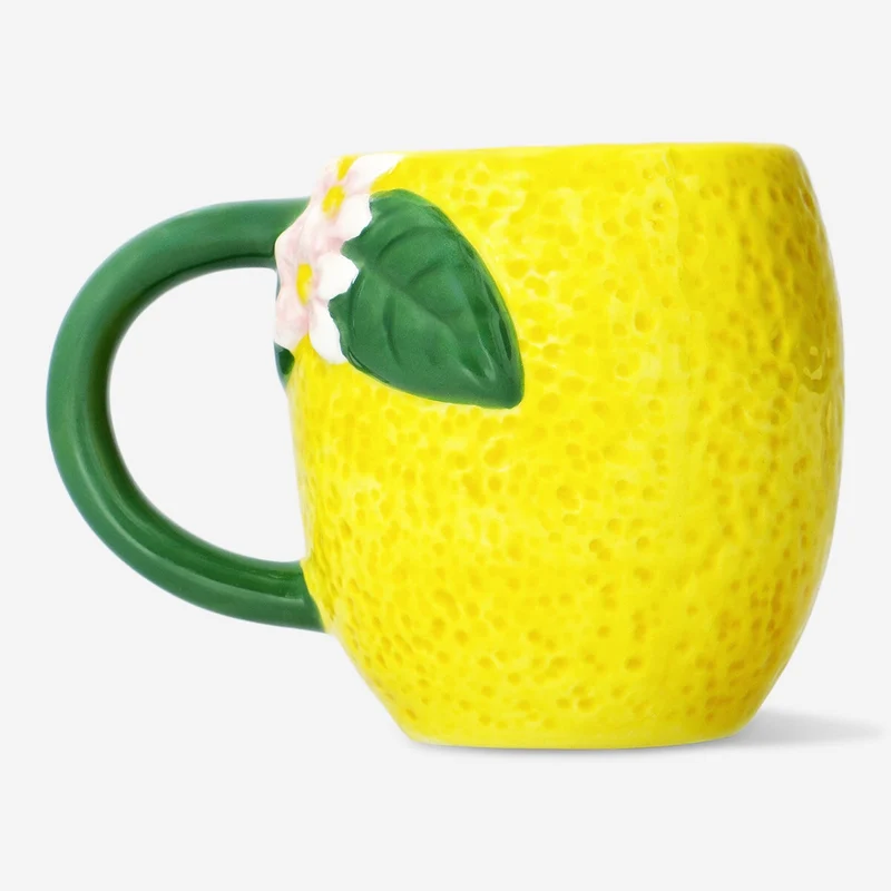Lemon mug. 240 ml