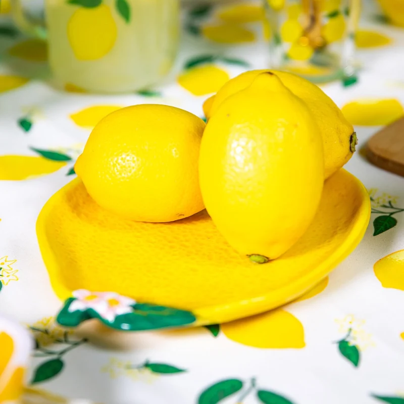 Lemon serving plate - 21 cm