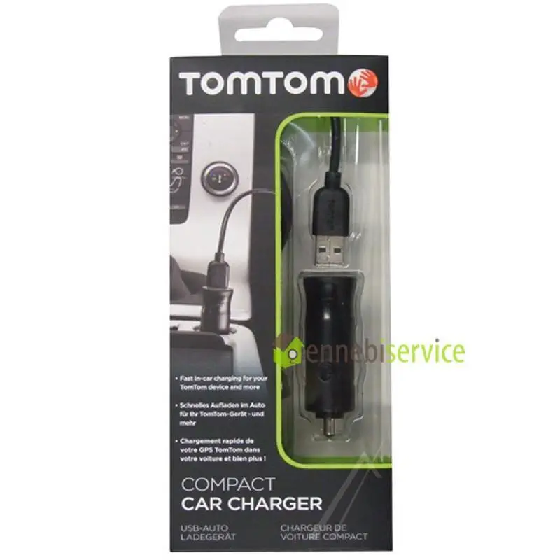 Caricatore usb - auto per tom tom Universale