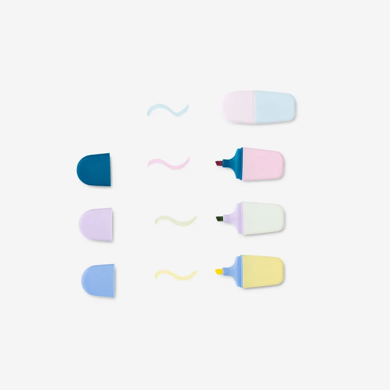 Highlighters. 4 pcs