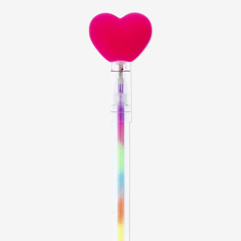 Multi-coloured gel pen