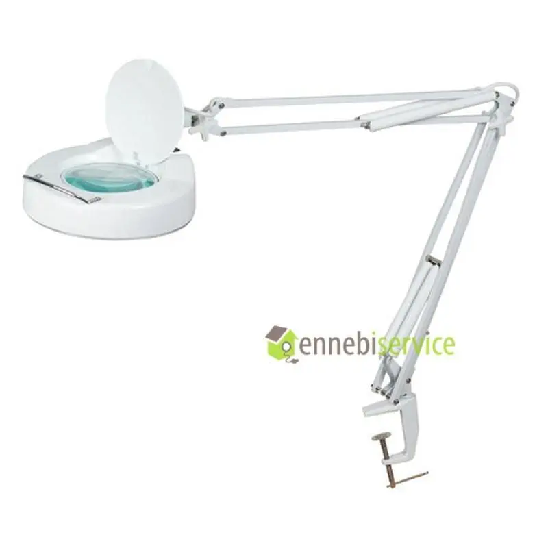 Lampada a braccio con lente d.130 con tappo 5 diotrie Universale