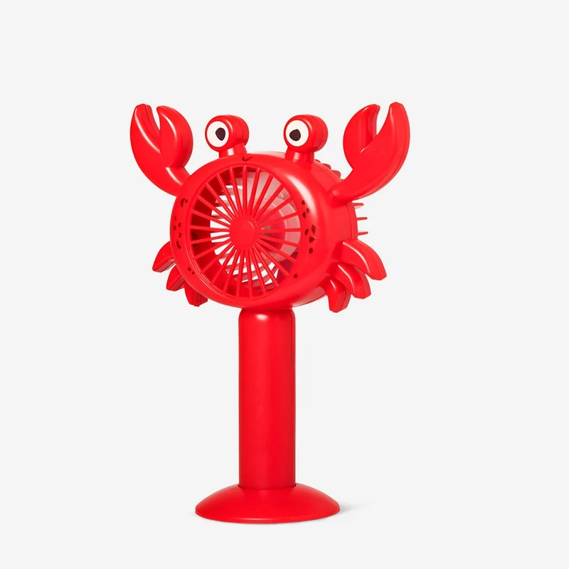 Handheld crab fan. Rechargeable