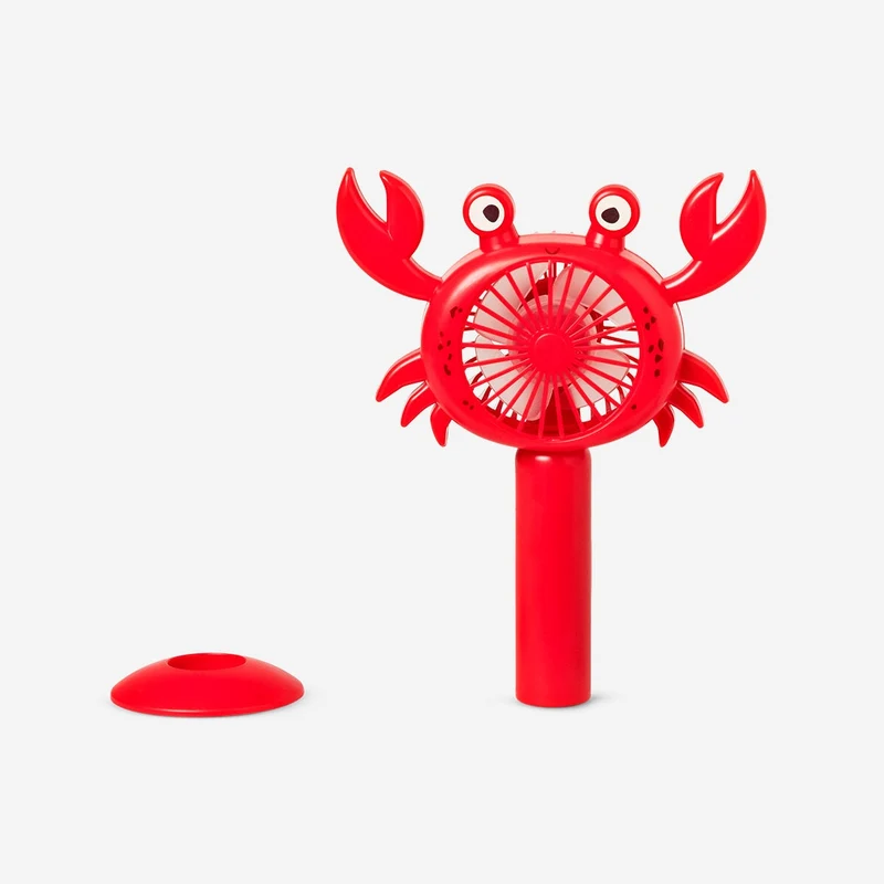Handheld crab fan. Rechargeable