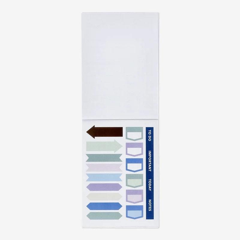 Sticker book. For planning