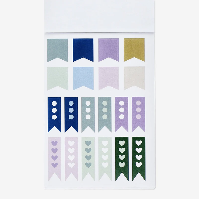 Sticker book. For planning