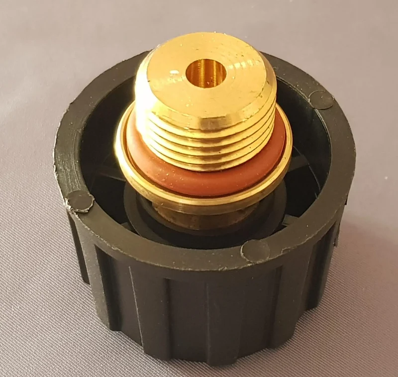 Tappo caldaia maschio 1/2 completo di guarnizione taratura 4.5 bar Micromic