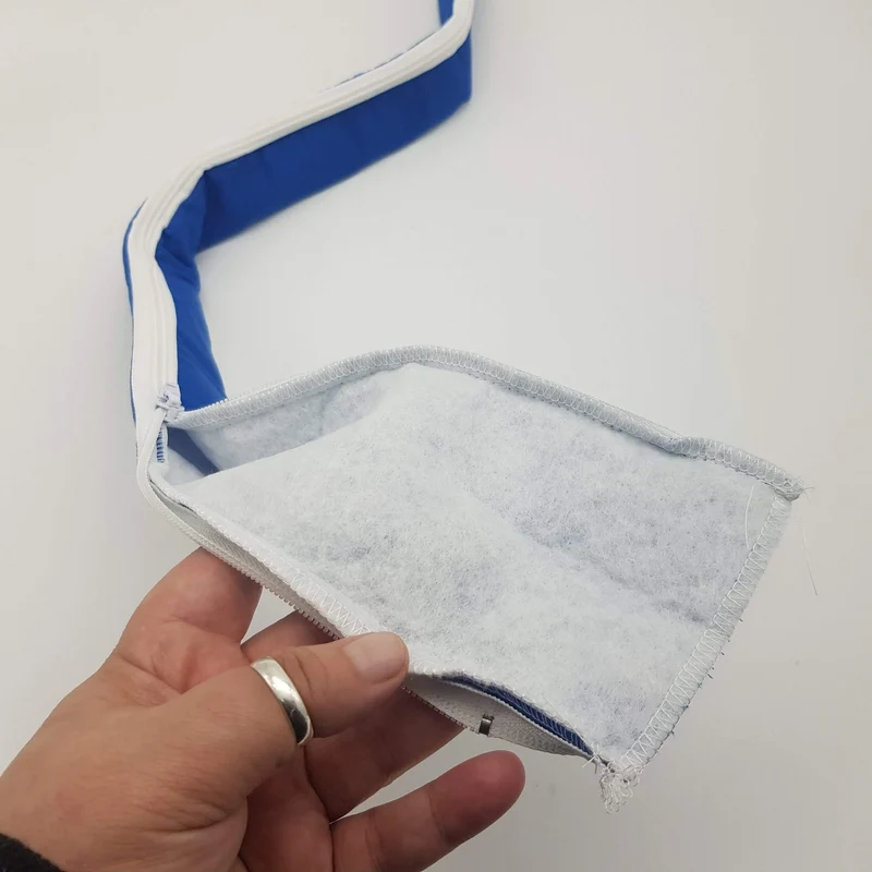 Copricavo Morbido con Cerniera 80 cm – Universale per Ferri da Stiro a Vapore