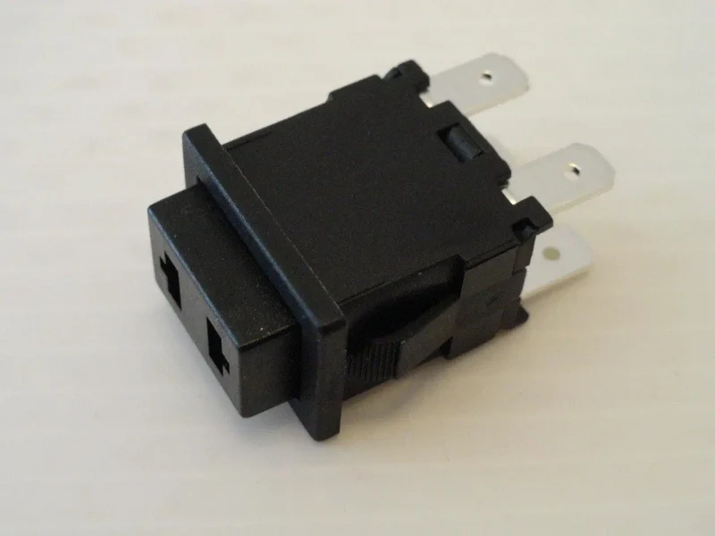 Interruttore bipolare push 19x13 con asola 4 contatti Simac