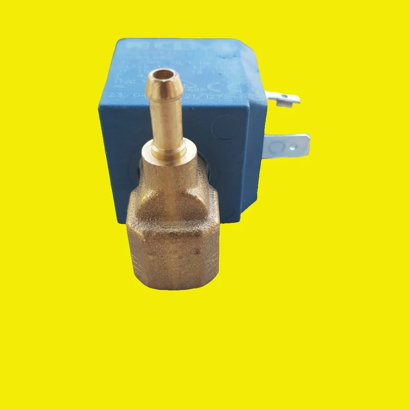 Elettrovalvola femmina da 1-4 7w con portagomma in linea Ceme