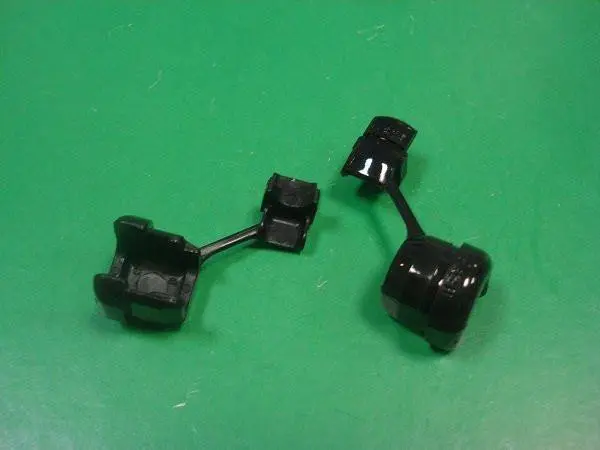 Bloccacavo in plastica sr6n-4 nero cavo Lelit