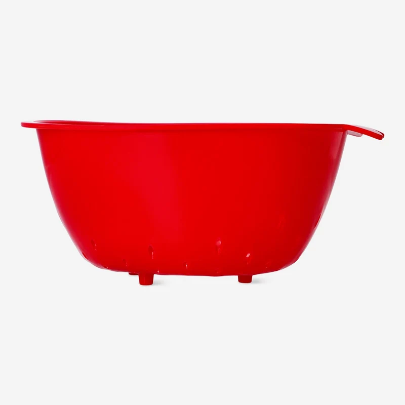 Strawberry shaped colander