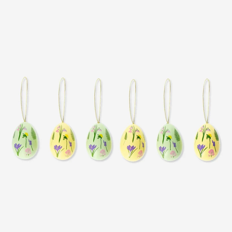 Easter ornaments. 6 pcs