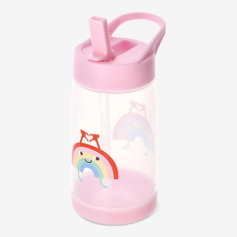 Pink drinking bottle. 420 ml