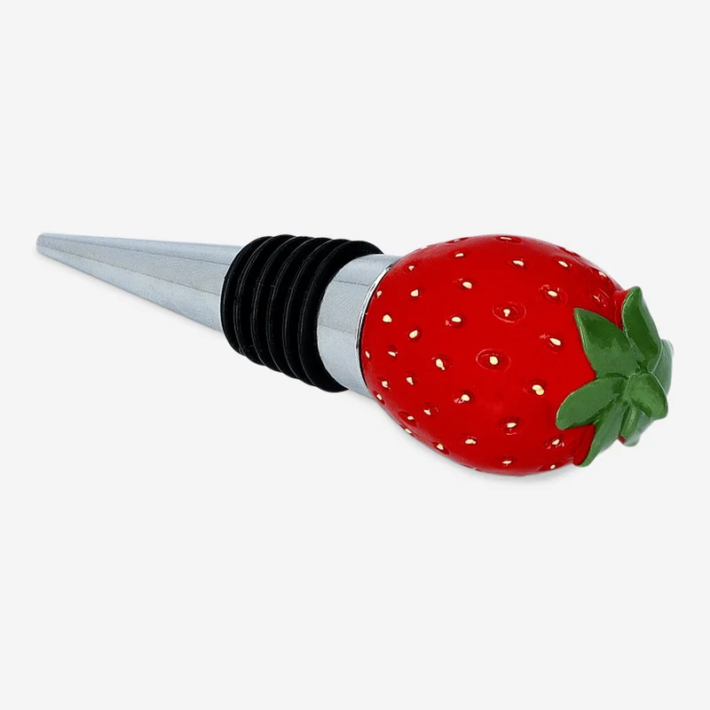 Strawberry wine stopper