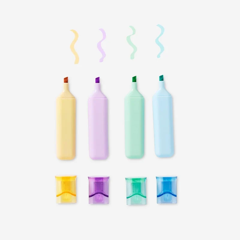 Highlighters. 4 pcs