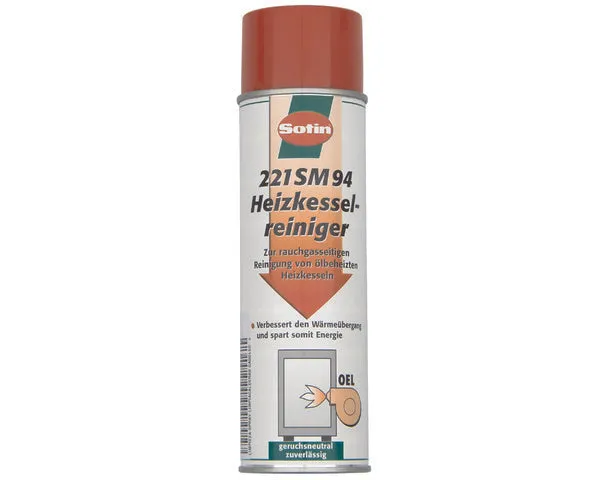 Detergente per caldaie a gasolio e fuel Sotin 221 spray 500 ml