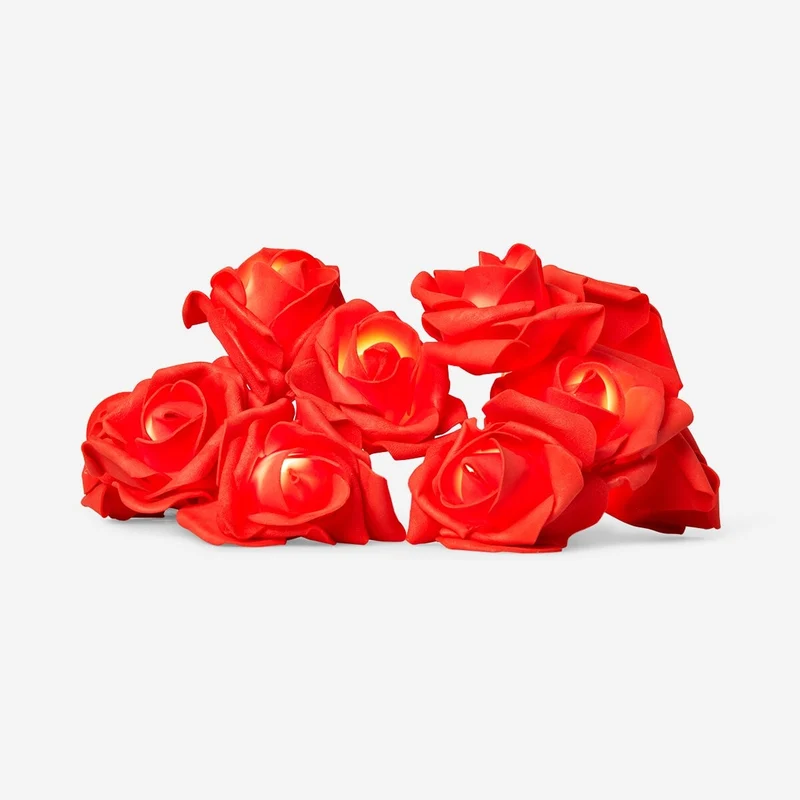 Rose string lights. 285 cm