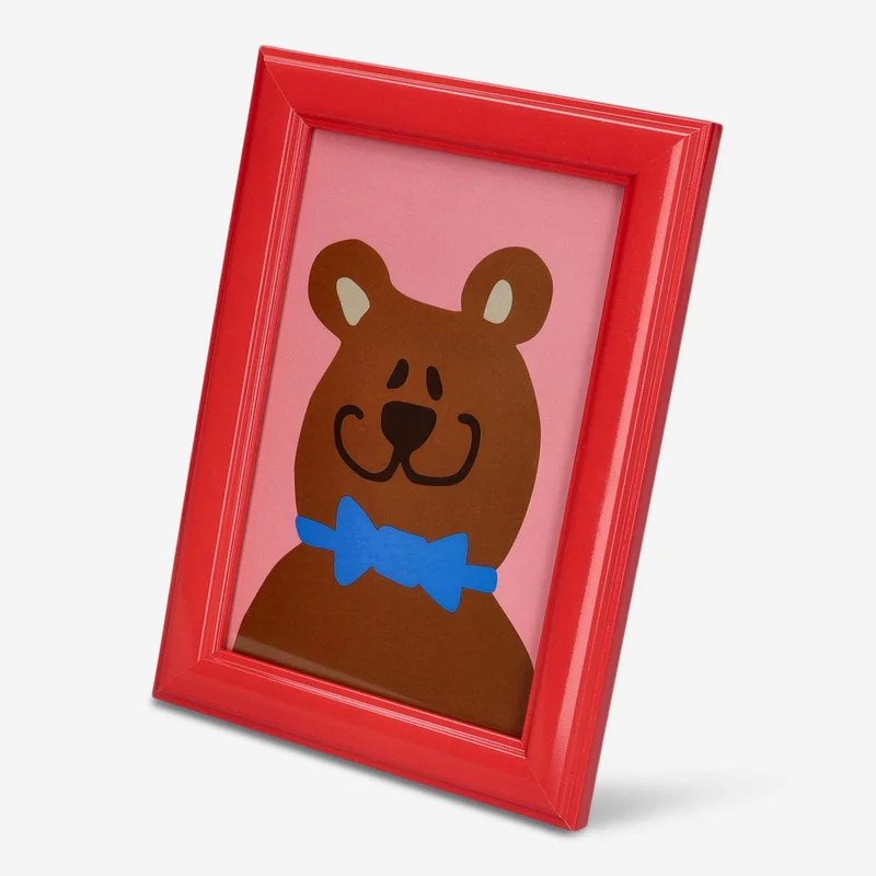 Red Picture Frame - 10x15 cm