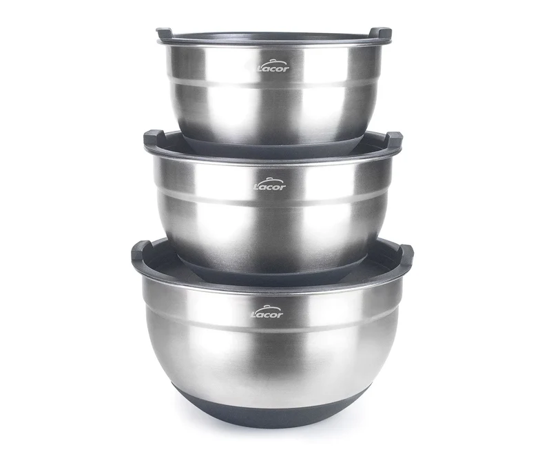 Set di 3 palline in acciaio inossidabile LACOR 60050