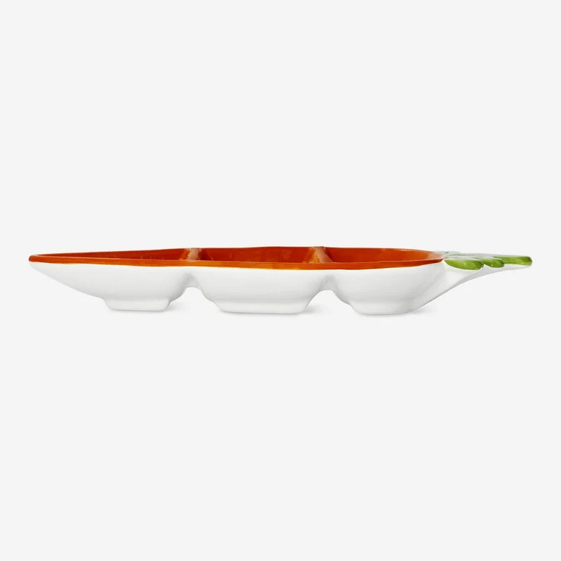 Carrot shaped serving dish - Large