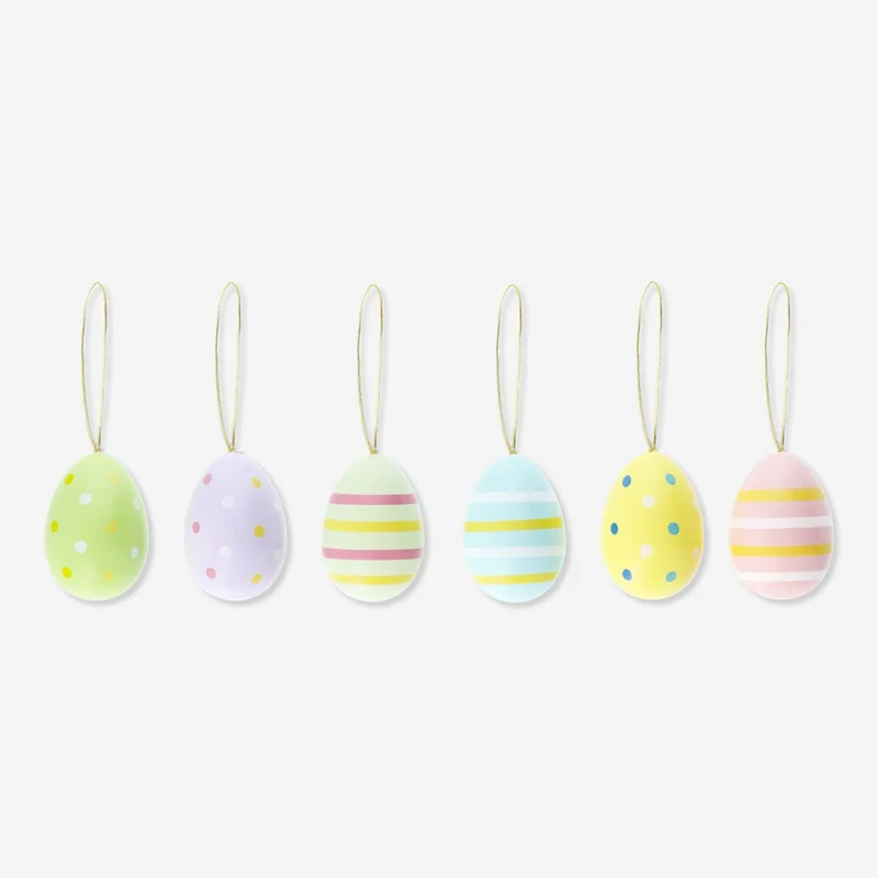 Easter ornaments. 6 pcs