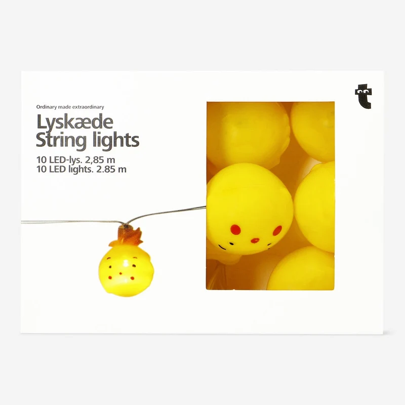 Chicken string lights. 285 cm