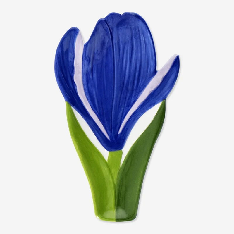 Flower serving dish