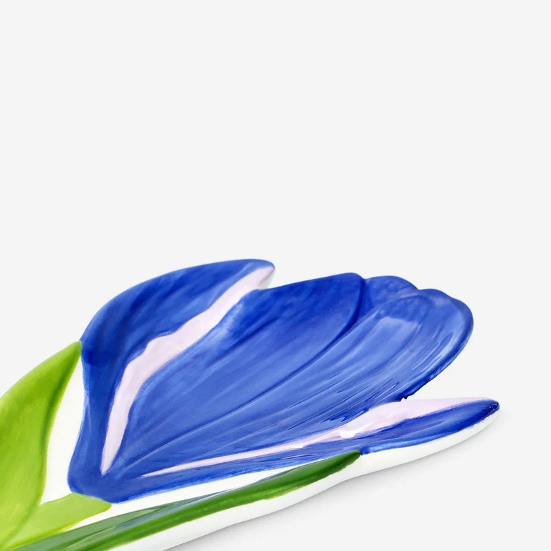 Flower serving dish