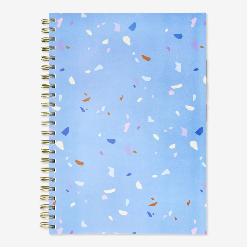 Notebook with page markers. A4