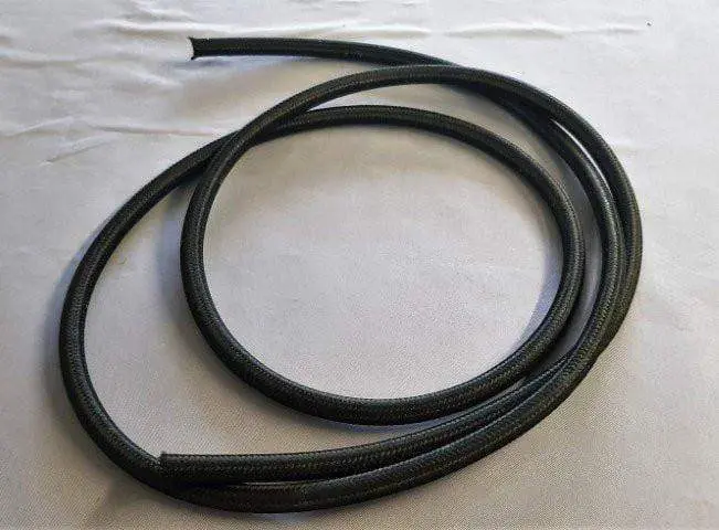 Tubo vapore 4x8.5 calzato nero Unitekno
