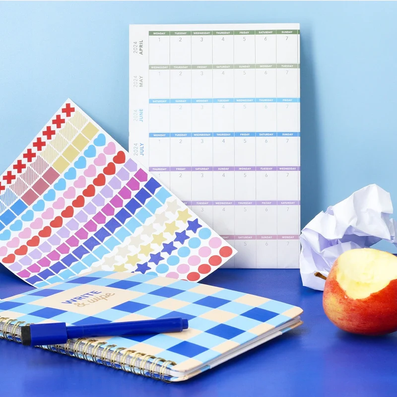 Reusable notebook. With erasable marker