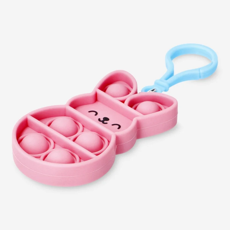 Bunny shaped key ring