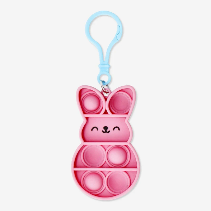 Bunny shaped key ring