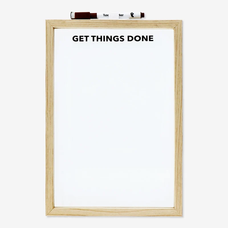 Planner board. With marker