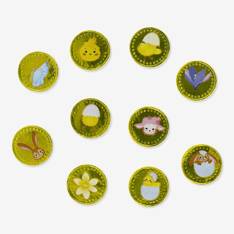 Milk chocolate coins