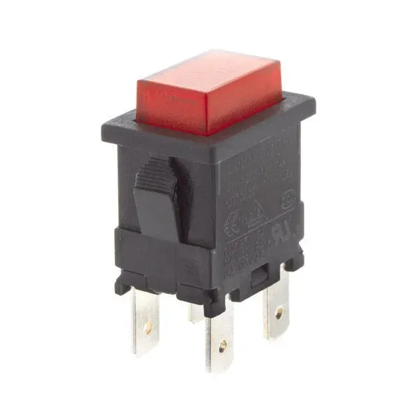 Interruttore per caldaia Fleck rosso Ø 20 mm codice 569424