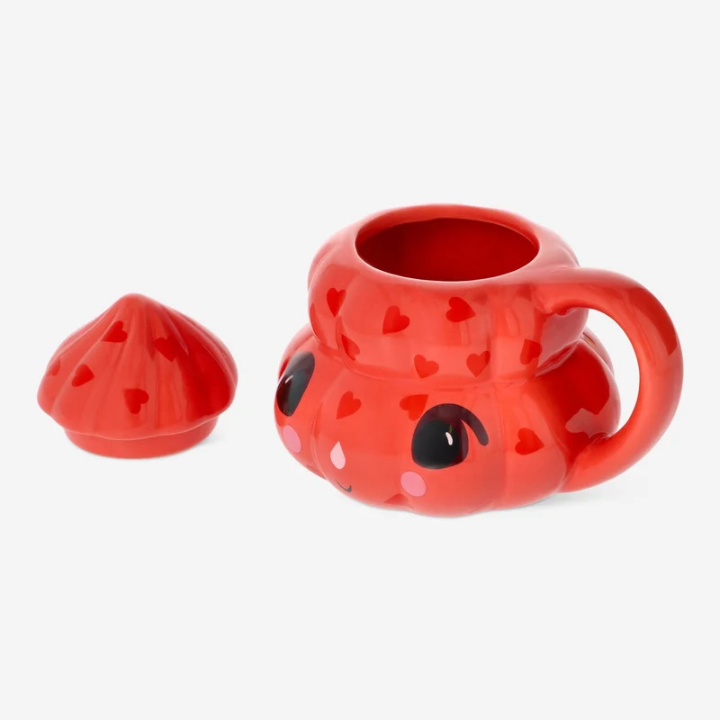 Mug with lid. 400 ml
