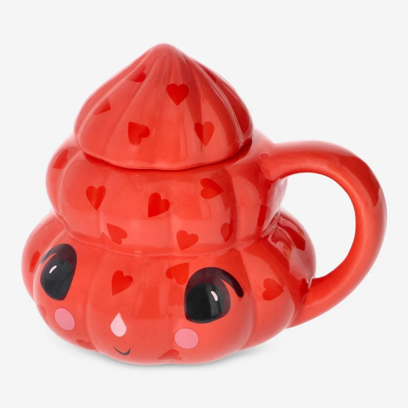 Mug with lid. 400 ml